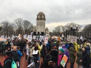 Trump: "Estamos quitándole el poder a Washington DC para devolvérselo al pueblo" 12 170120 Donald Trump posesión26