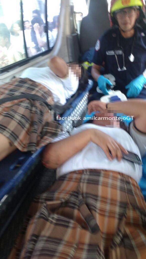 Dan de alta a adolescente atropellada en la calzada San Juan 1 170425 atropellan estudiantes protesta2