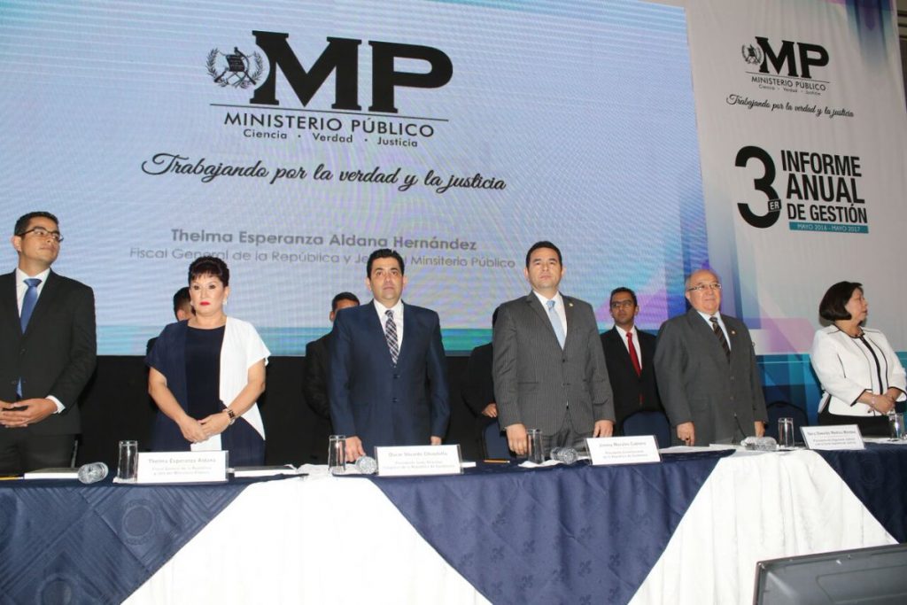Según informe más de Q10 millones 192 mil fueron extinguidos por MP 1 170516 informe anual MP