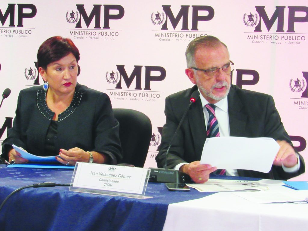 Trasladan acción de amparo contra Aldana y Velásquez.
