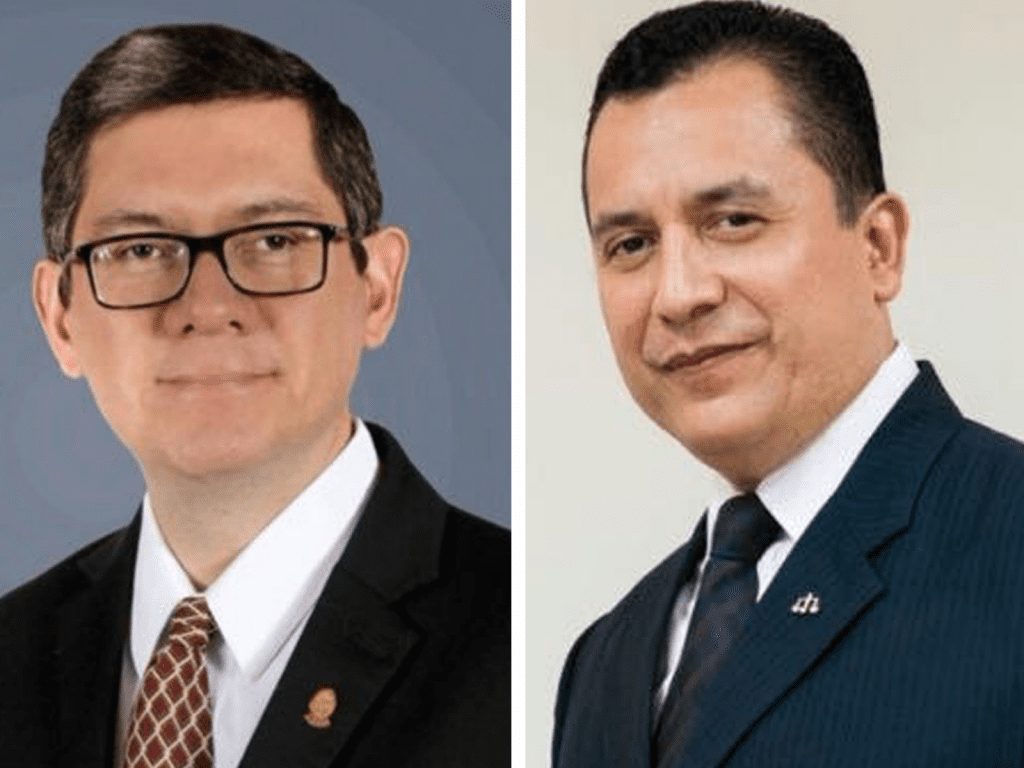 Candidatos a segunda vuelta del CANG