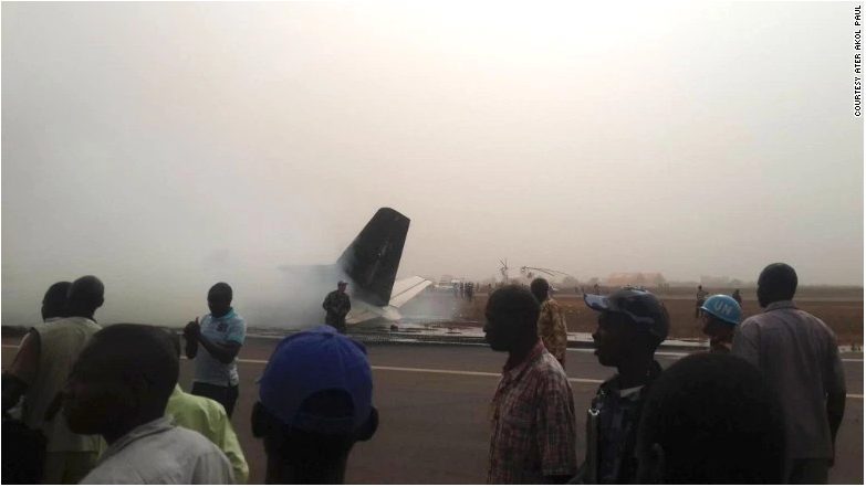 20170320Accidente Aéreo en Sudán