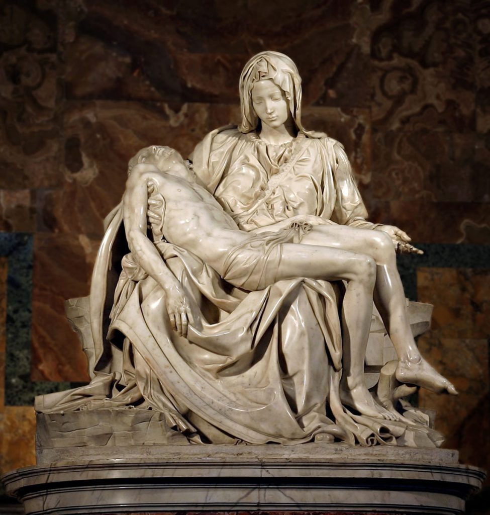 La Pietà 1 Michel Ange Pieta Vatican 1143x1201 1