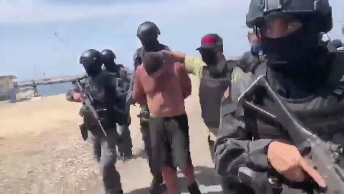 Estado Unidense capturado en una operación militaren Venezuela, torturado y esposado