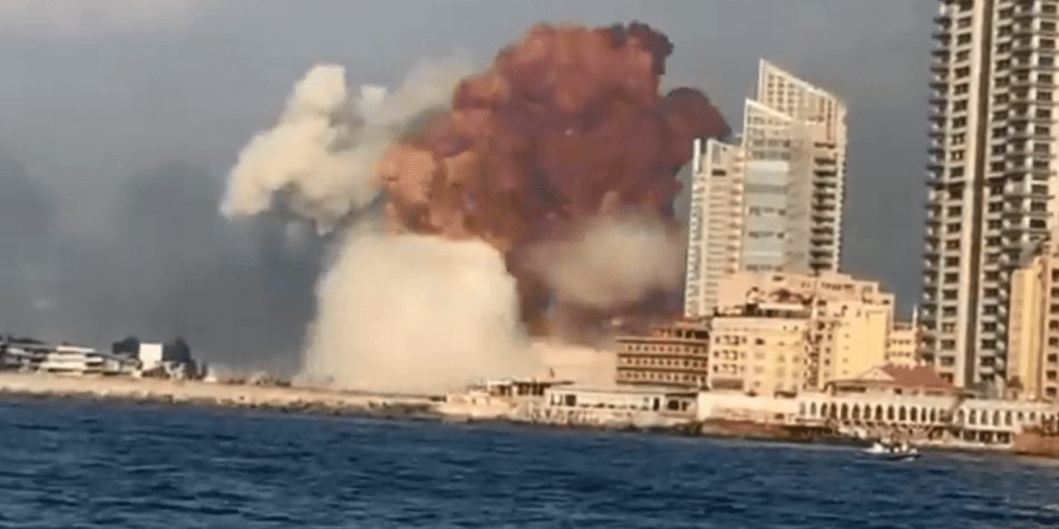 Explosión en Beirut