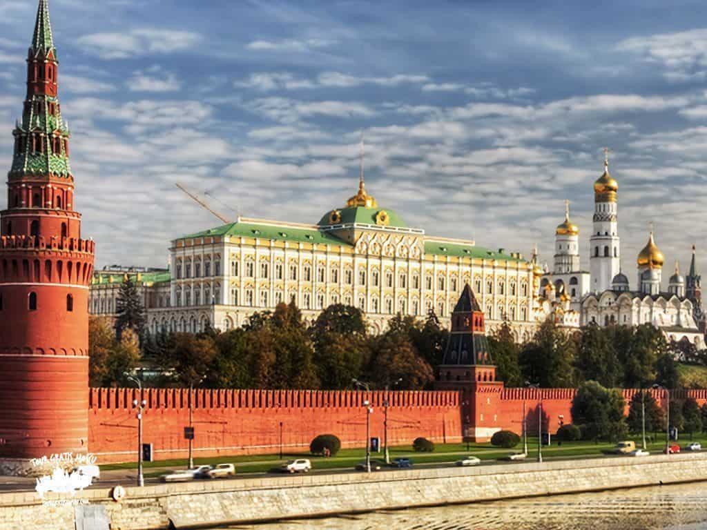 vista Kremlin de Moscú