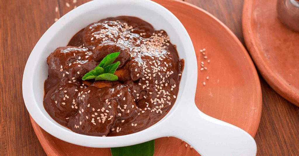 Receta de Plátanos en Mole 1 mole