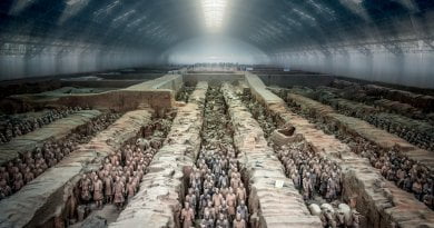 the terracotta army panorama 7542