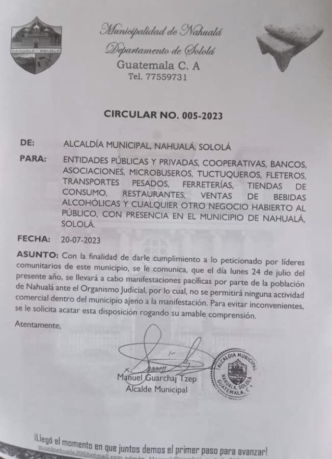 Alcalde de Nahuala