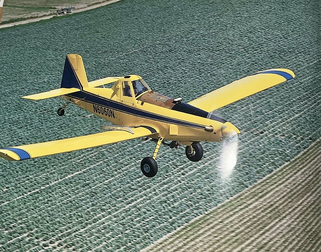 Fumigacion aerea