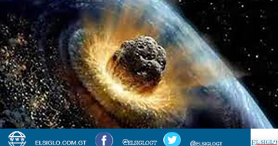 imagen de referencia un asteroide chocando con la tierra, por el título 5 asteroides más peligrosos.