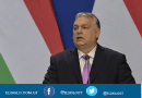 Imagen del primer ministro húngaro dando declaraciones sobre la OTAN