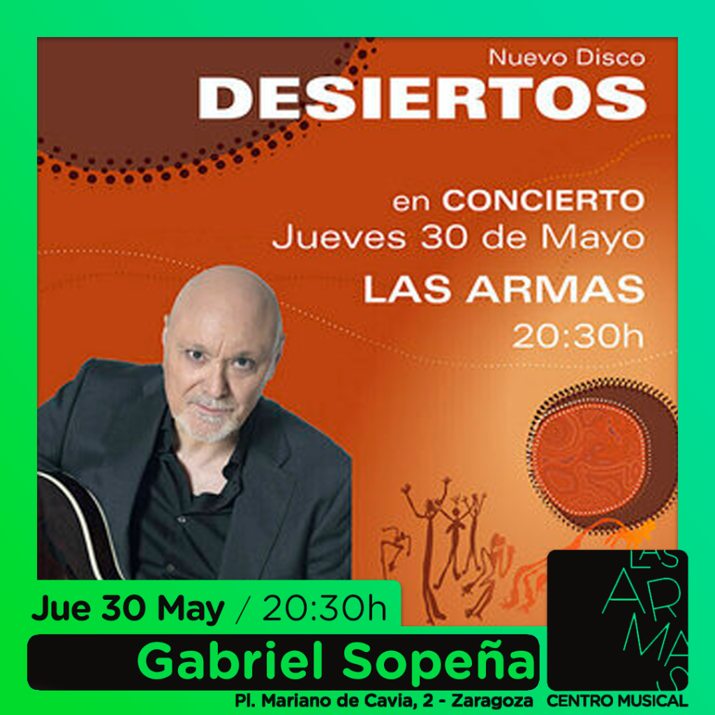 Desiertos: El álbum de Gabriel Sopeña revoluciona la música 1 GabrielSopena Web