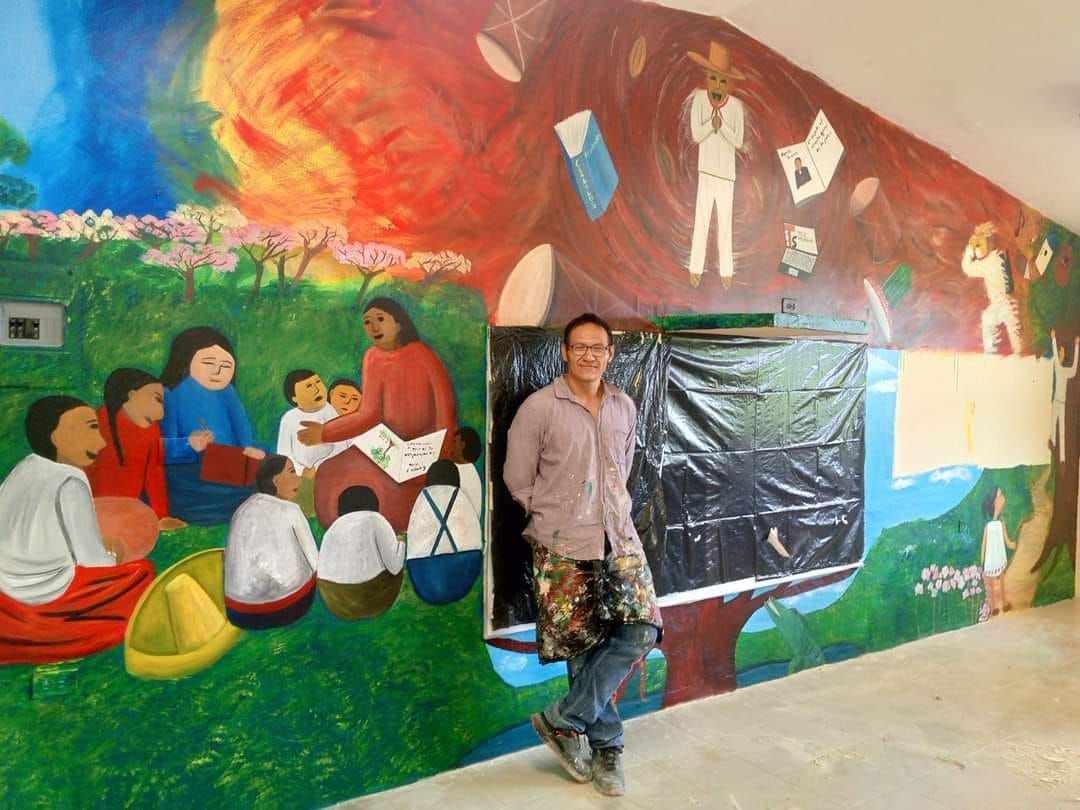 Miguel Colome en Mural