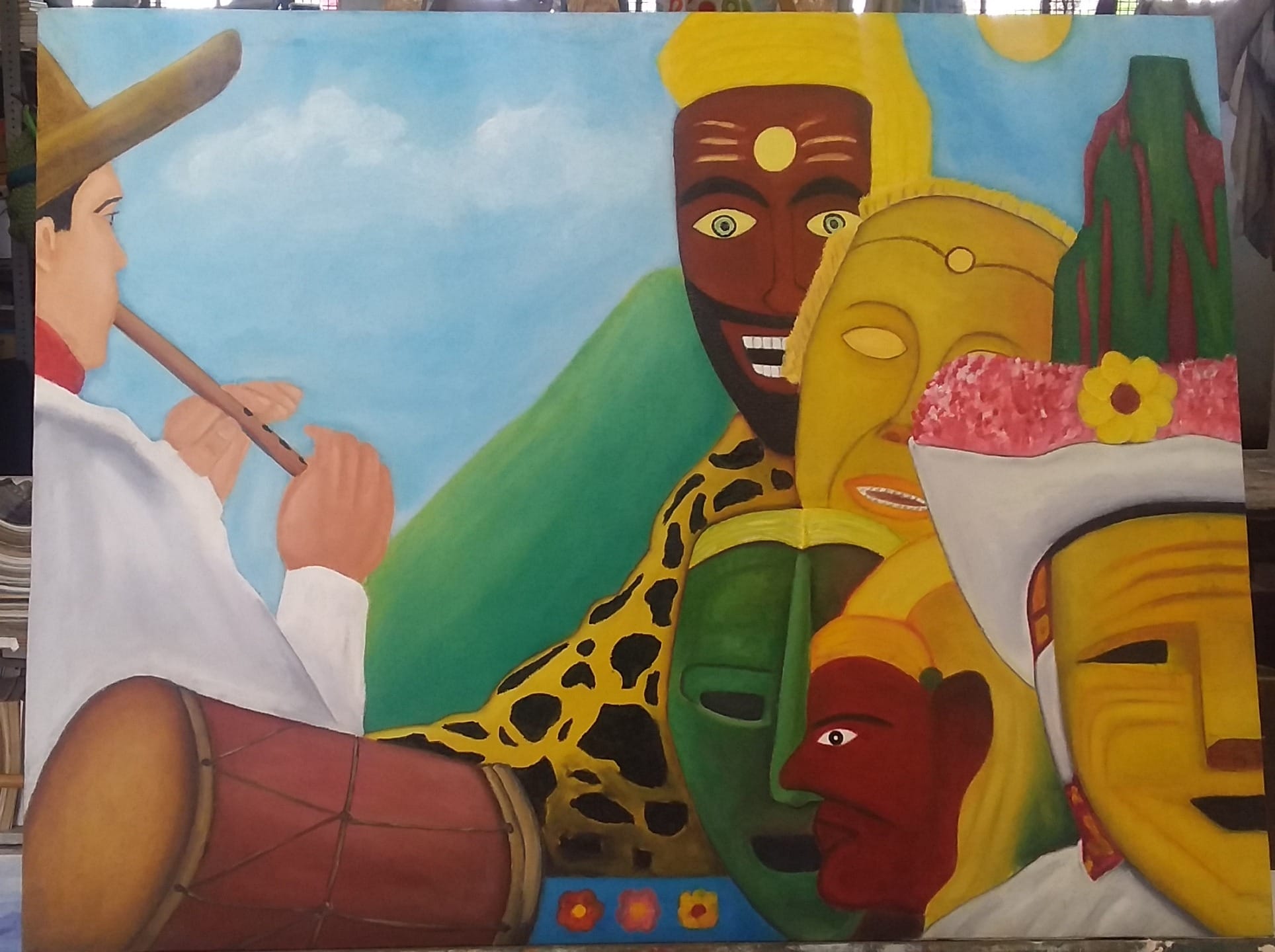 Pintura al oleo por Miguel Colome
