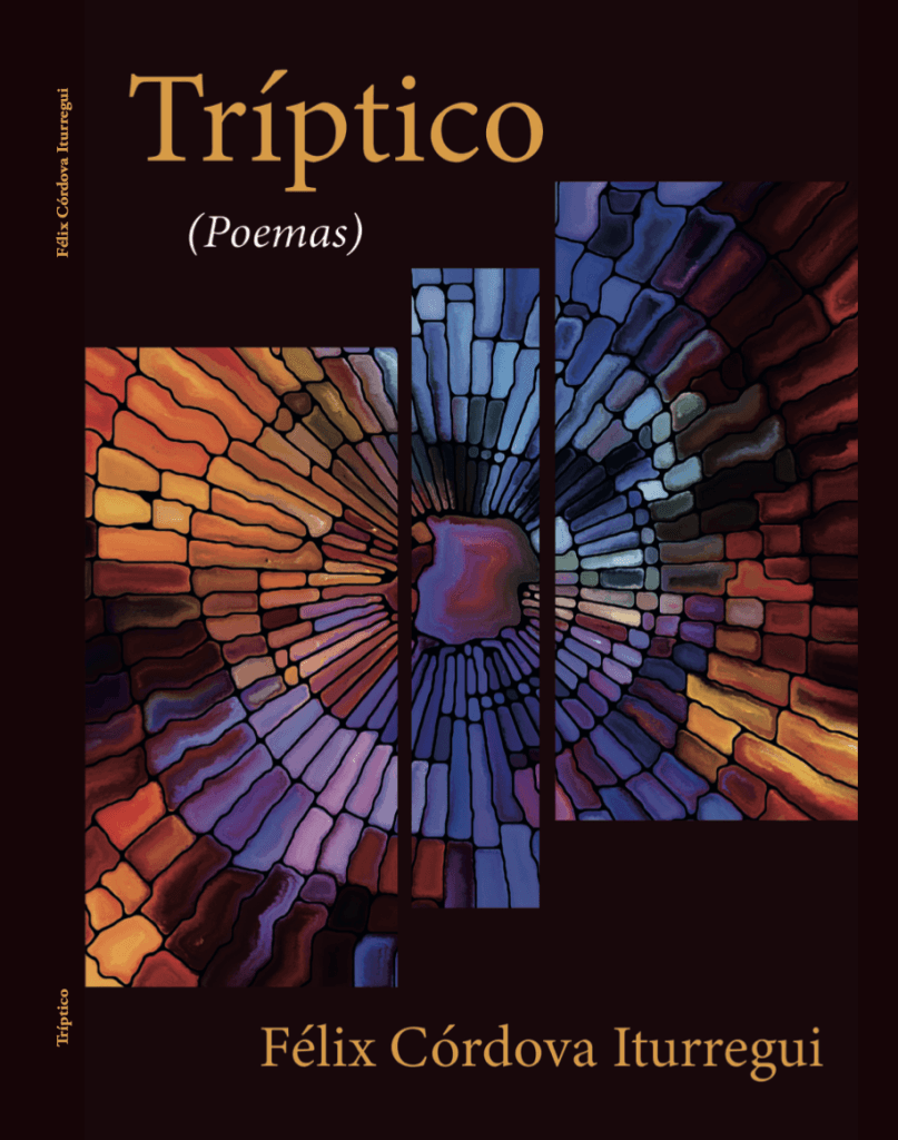En Tríptico "La Noche Iluminada" 1 Portada Triptico poemas