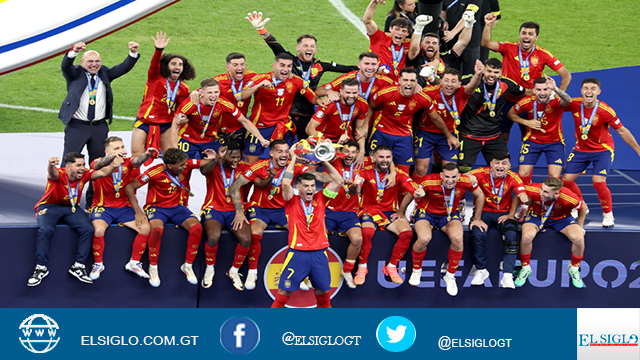 España acabó con su rival inglaterra y ganó la eurocopa 2024