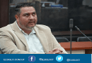 Fotografía del imputado Rafael Estuardo Oliveros Gándara con camisa blanca