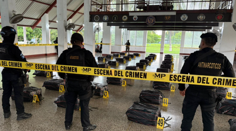 Histórico decomiso de droga