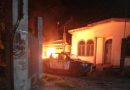 Tensión en Escuintla: Intento de linchamiento termina con disturbios e incendio de unidad policial 3 Tension en escuintla