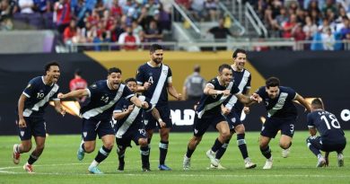 Selección de Guatemala preparándose para el partido de Guatemala vs. El Salvador