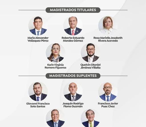 Magistrados del tribunal supremo electoras TSE per iodo 2026-2032