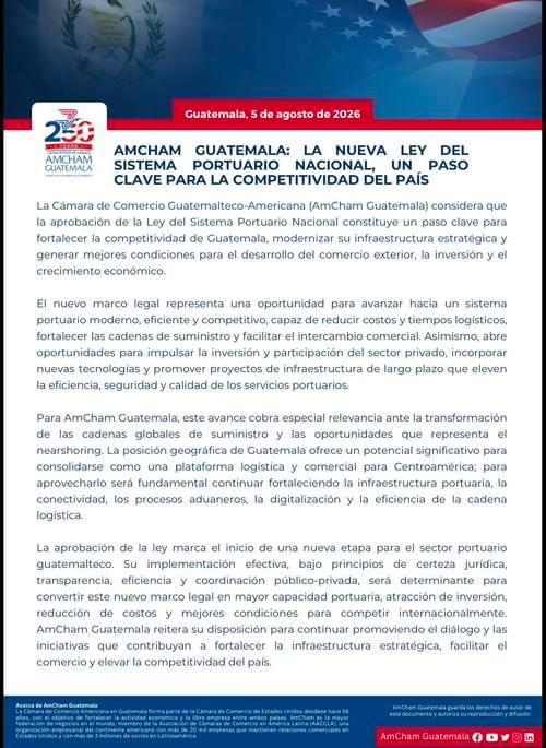 Sector empresarial respalda la nueva Ley del Sistema Portuario y destaca su impacto en la competitividad 2 Amchan