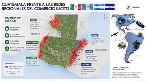 Mingob identifica cuatro corredores utilizados para el narcotráfico en Guatemala 2 mingob1