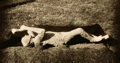 LOS CUERPOS EN YESO DE POMPEYA